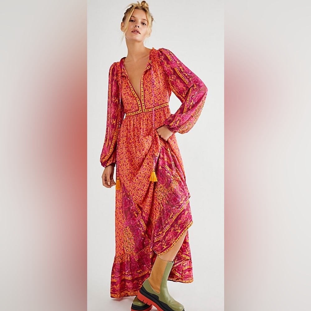 Free People Happy Feelings Midi XS